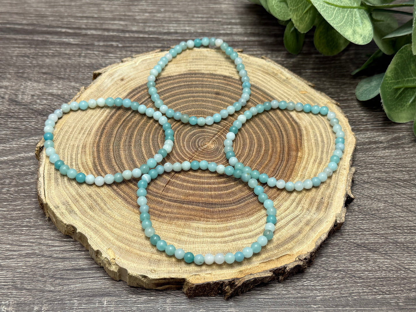 Caribbean Calcite -  Bracelet 4 mm