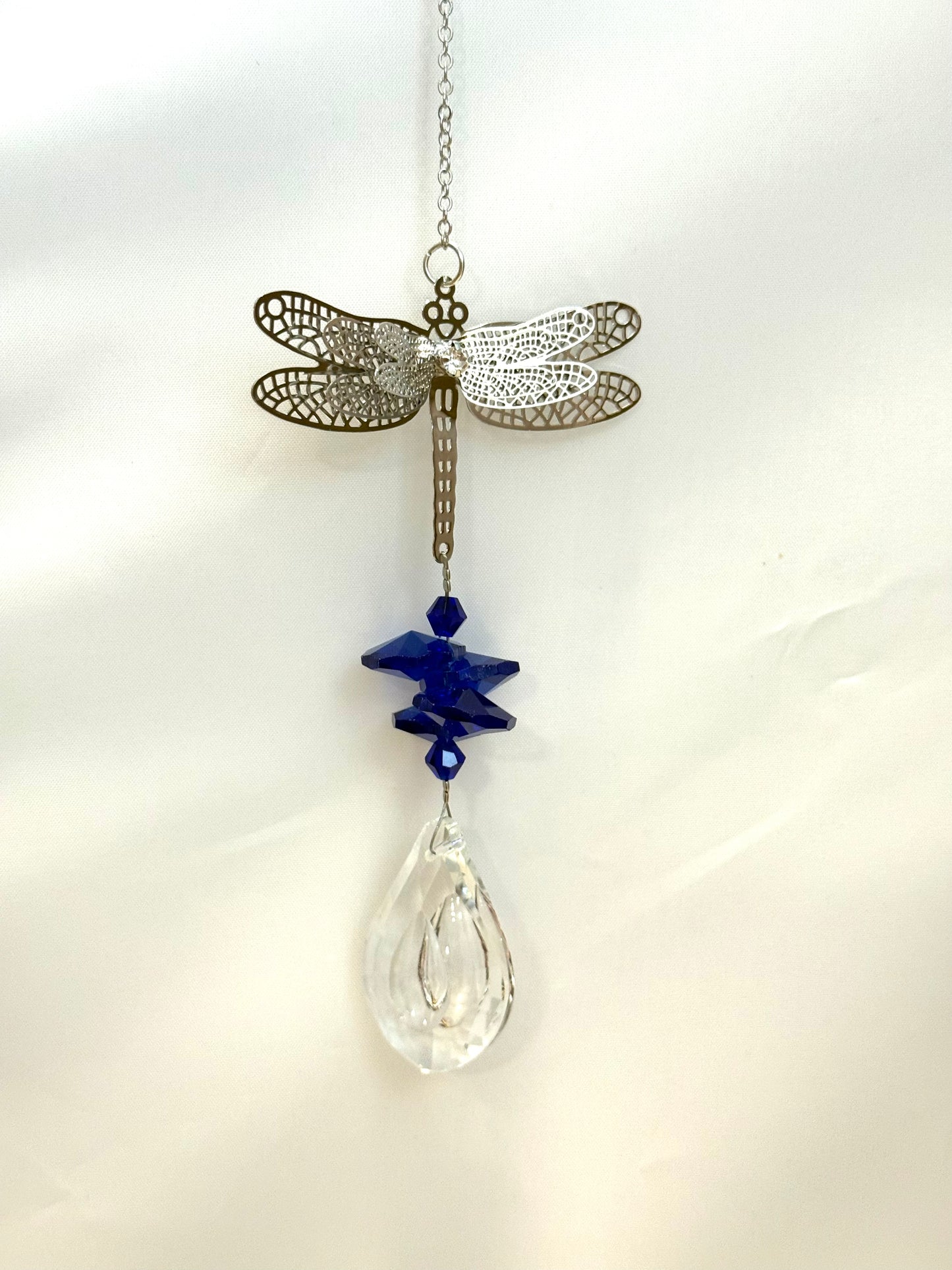 Silver Sun Catcher - Dragonfly