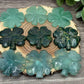 Four Leaf Clovers - various crystals