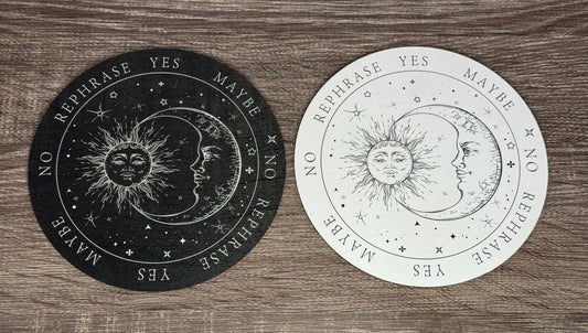 Pendulum Board -  Moon and Sun - double sided