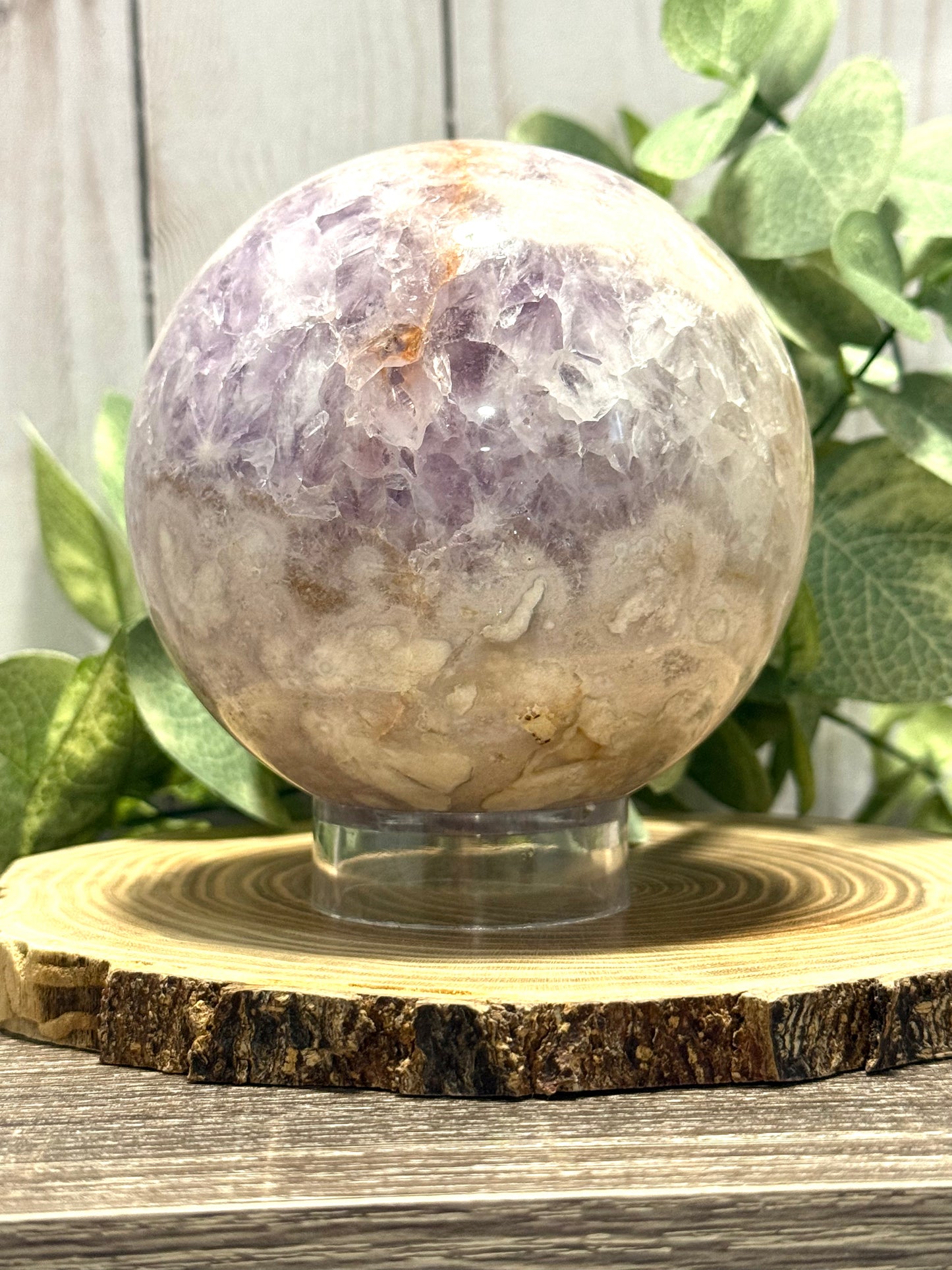Pink Amethyst Sphere - Statement Piece