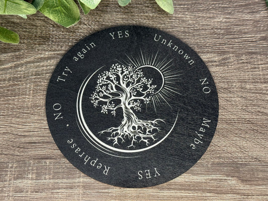Pendulum Board - Tree and Sun - double sided