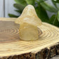 Crystal Ghost Carving With Mushroom Hat