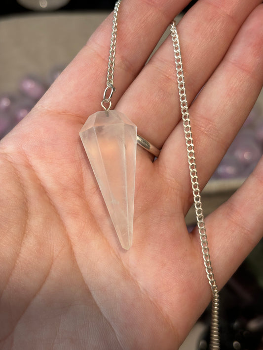 Pendulum Pointed - Clear Quartz