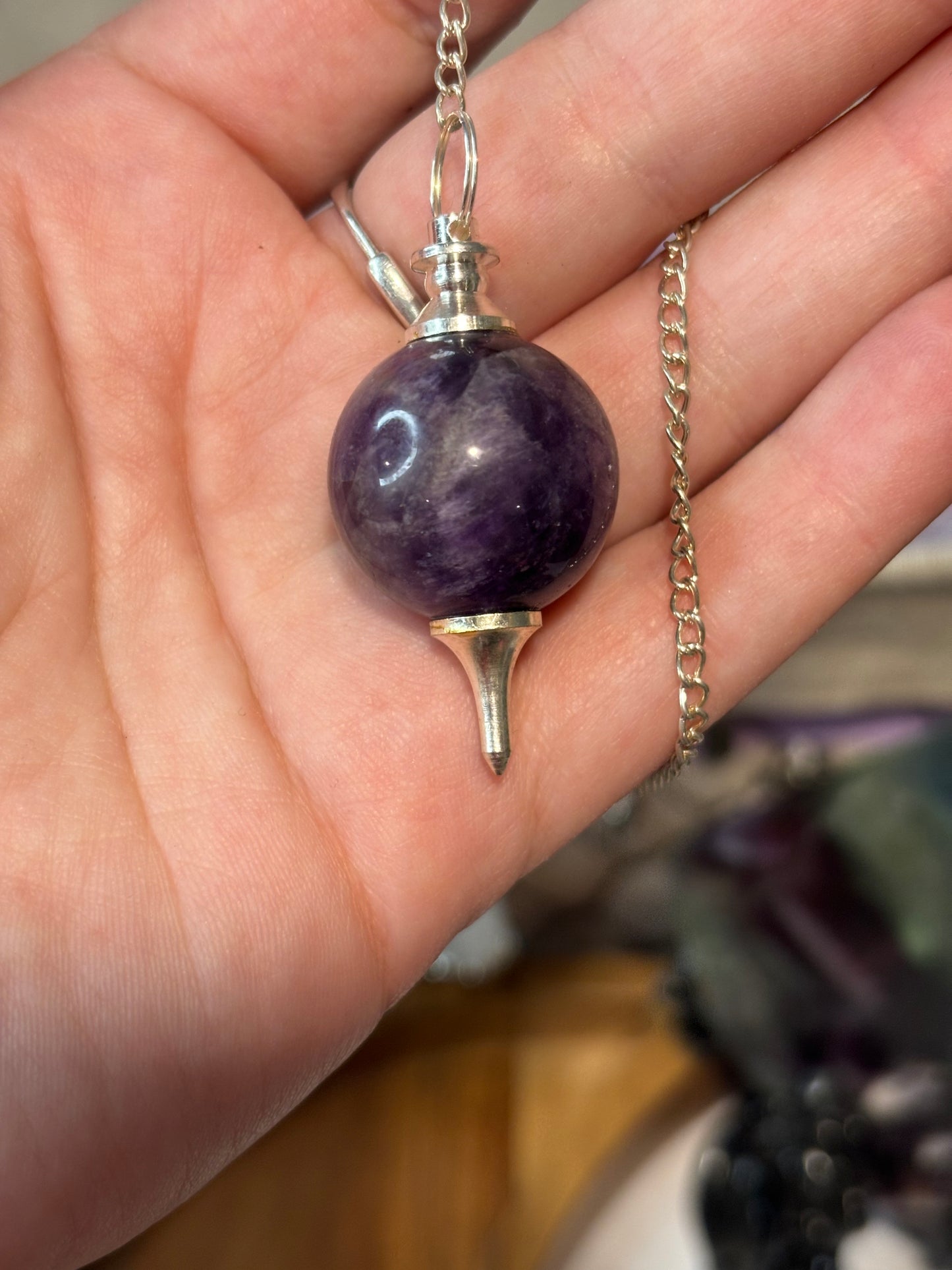 Pendulum Rounded - Amethyst