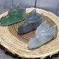 Fluorite Dragon Heads