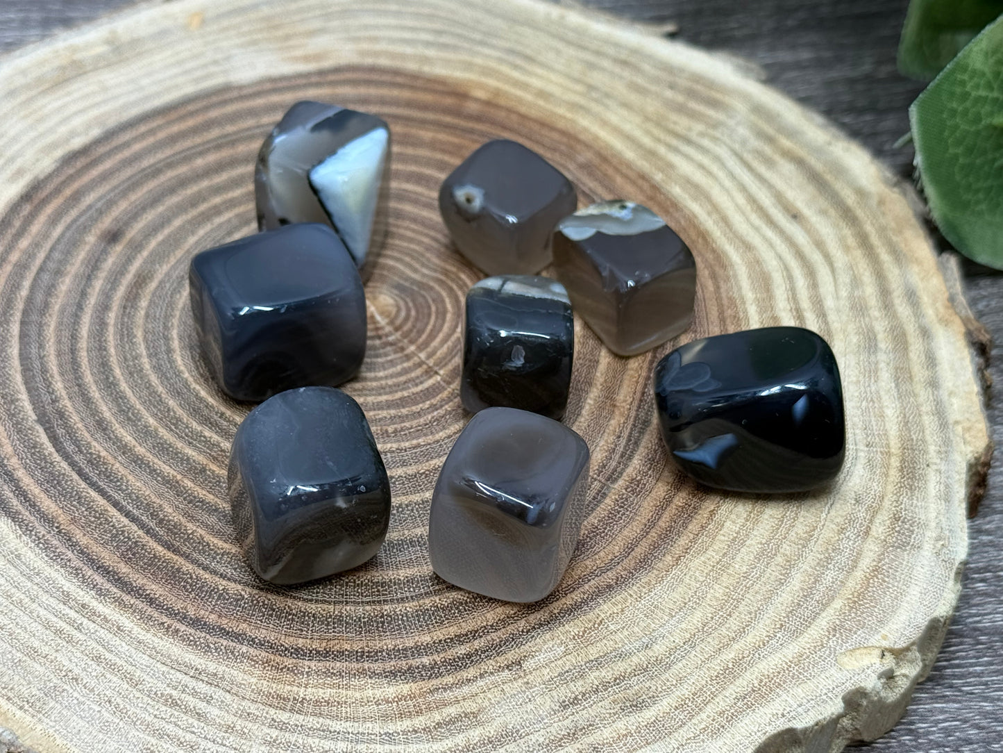 Lava Agate Mini Cube Tumbles