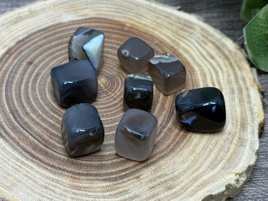 Lava Agate Mini Cube Tumbles