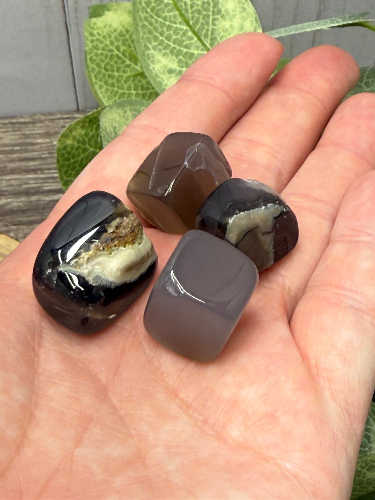 Lava Agate Mini Cube Tumbles
