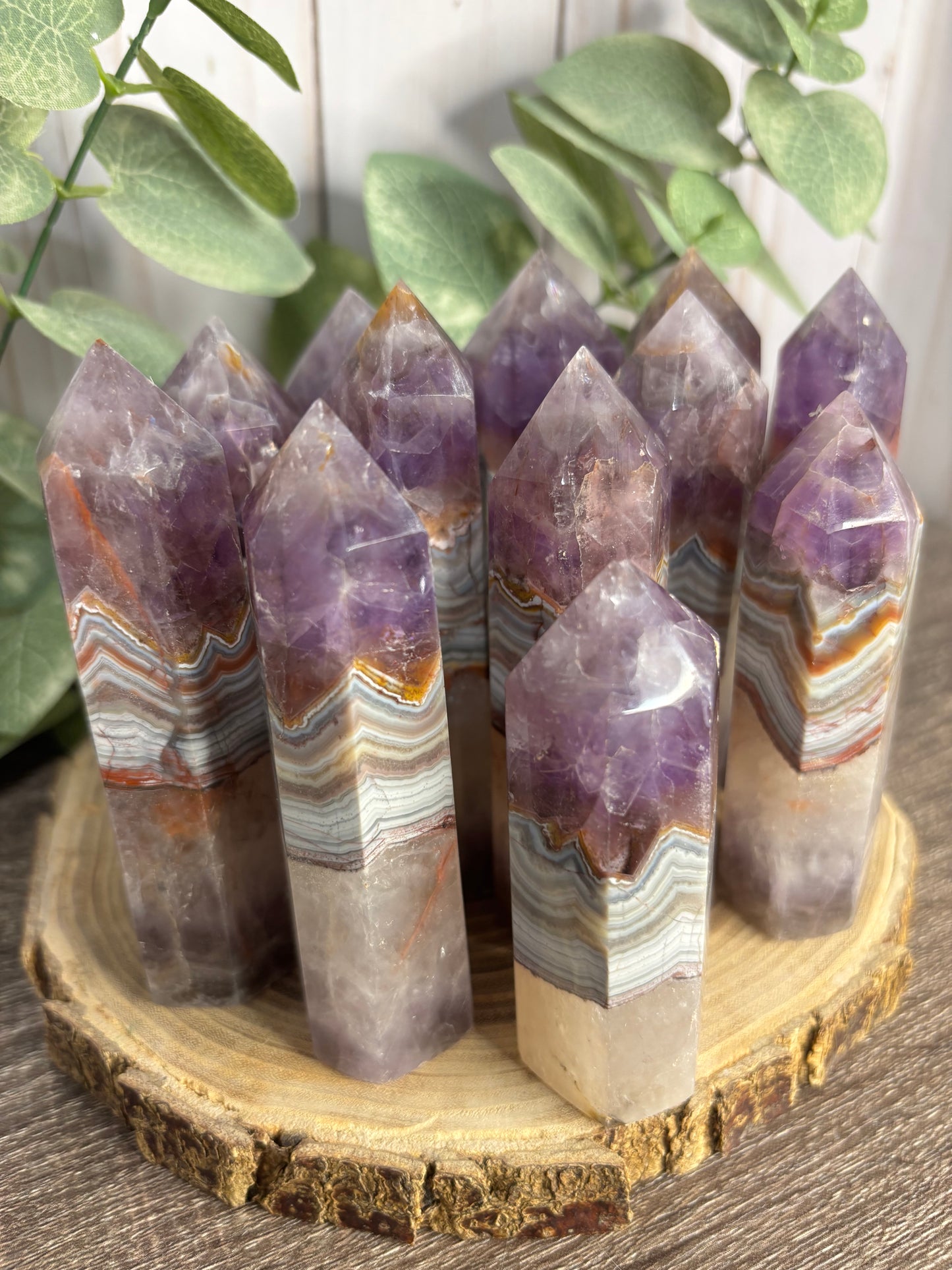 Agate & Amethyst Tower