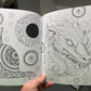 Witch and Fairy Adult Colouring Book