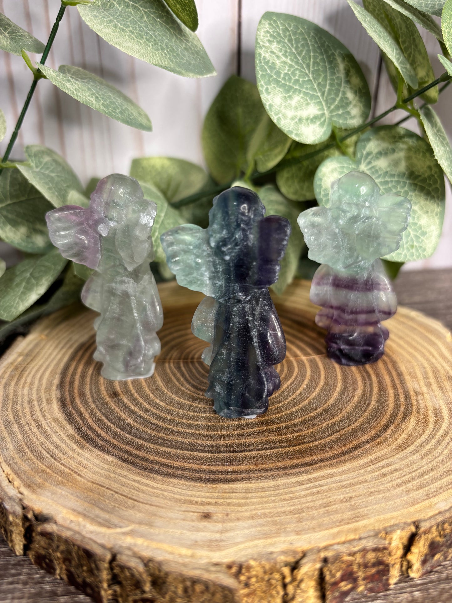 Angel Carving - Fluorite