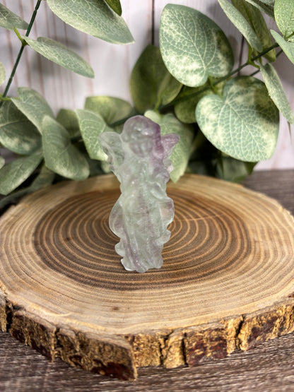 Angel Carving - Fluorite