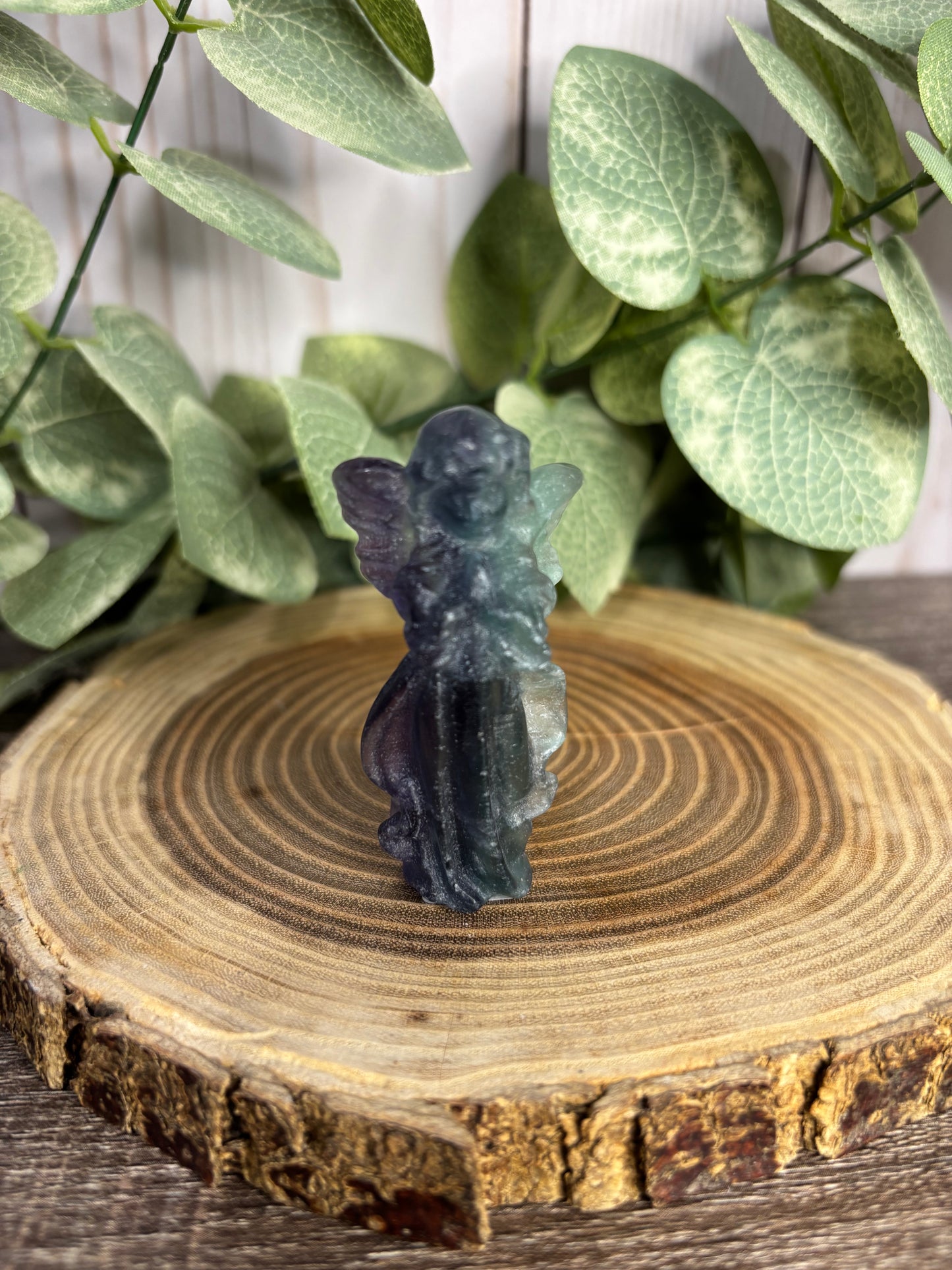 Angel Carving - Fluorite