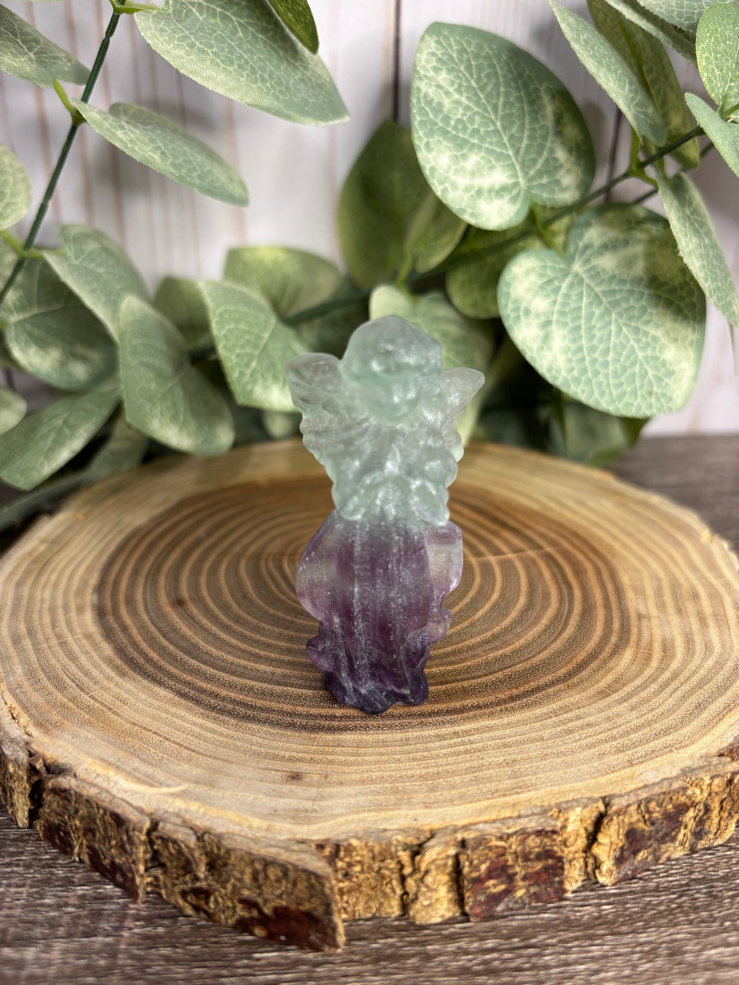 Angel Carving - Fluorite