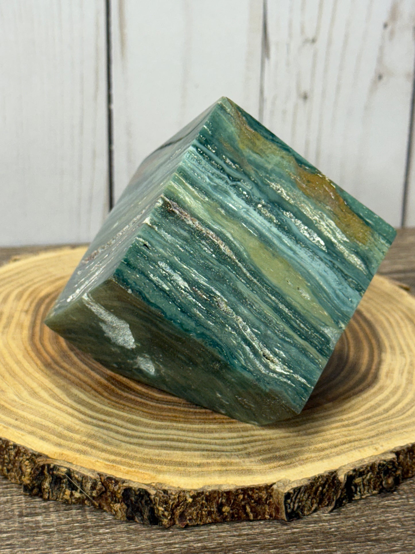 Ocean Jasper Squares/ Cubes