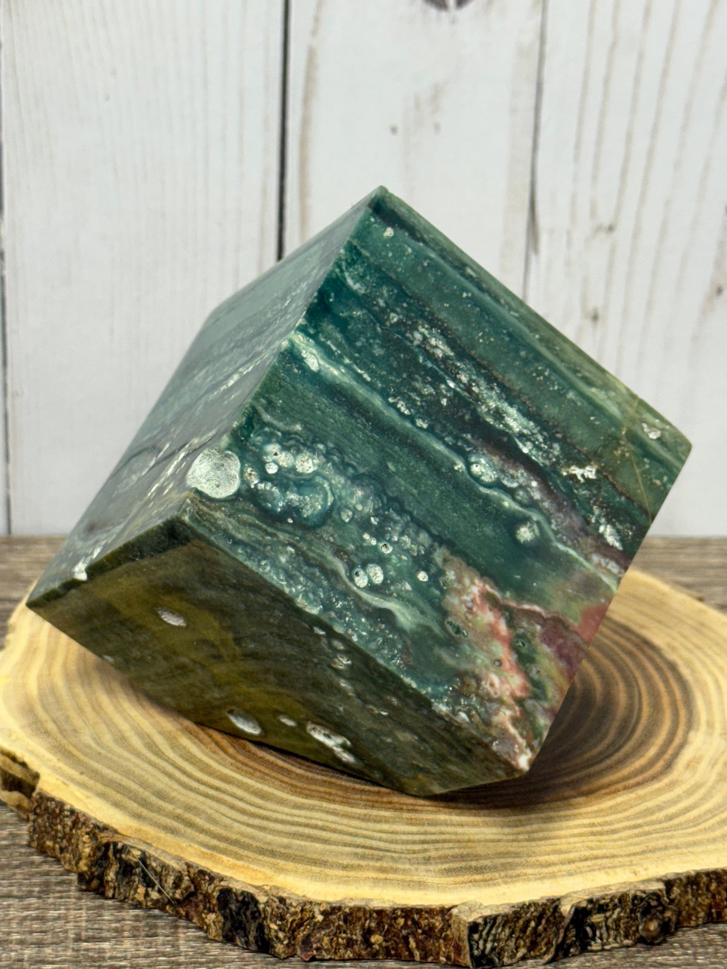 Ocean Jasper Squares/ Cubes