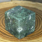 Moss Agate Squares/ Cubes