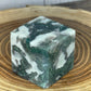 Moss Agate Squares/ Cubes