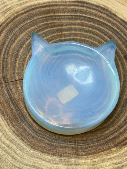 Cat Head Bowls - Opalite