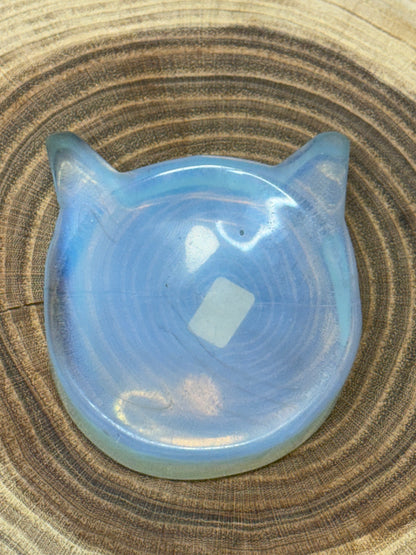 Cat Head Bowls - Opalite