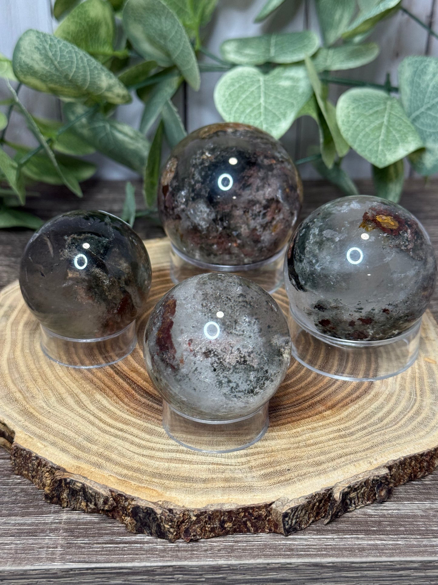 Garden Quartz Spheres