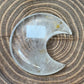 Clear Quartz Moon Carvings