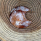 Fire Quartz Moon Carvings
