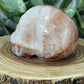 Fire Quartz Skull