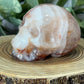 Fire Quartz Skull
