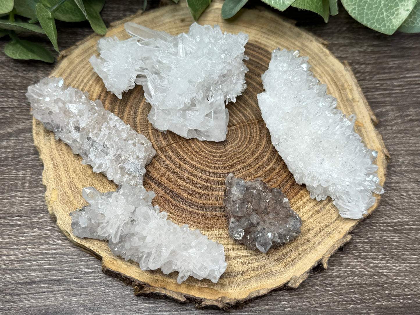 Chrysanthemum Quartz - Cluster