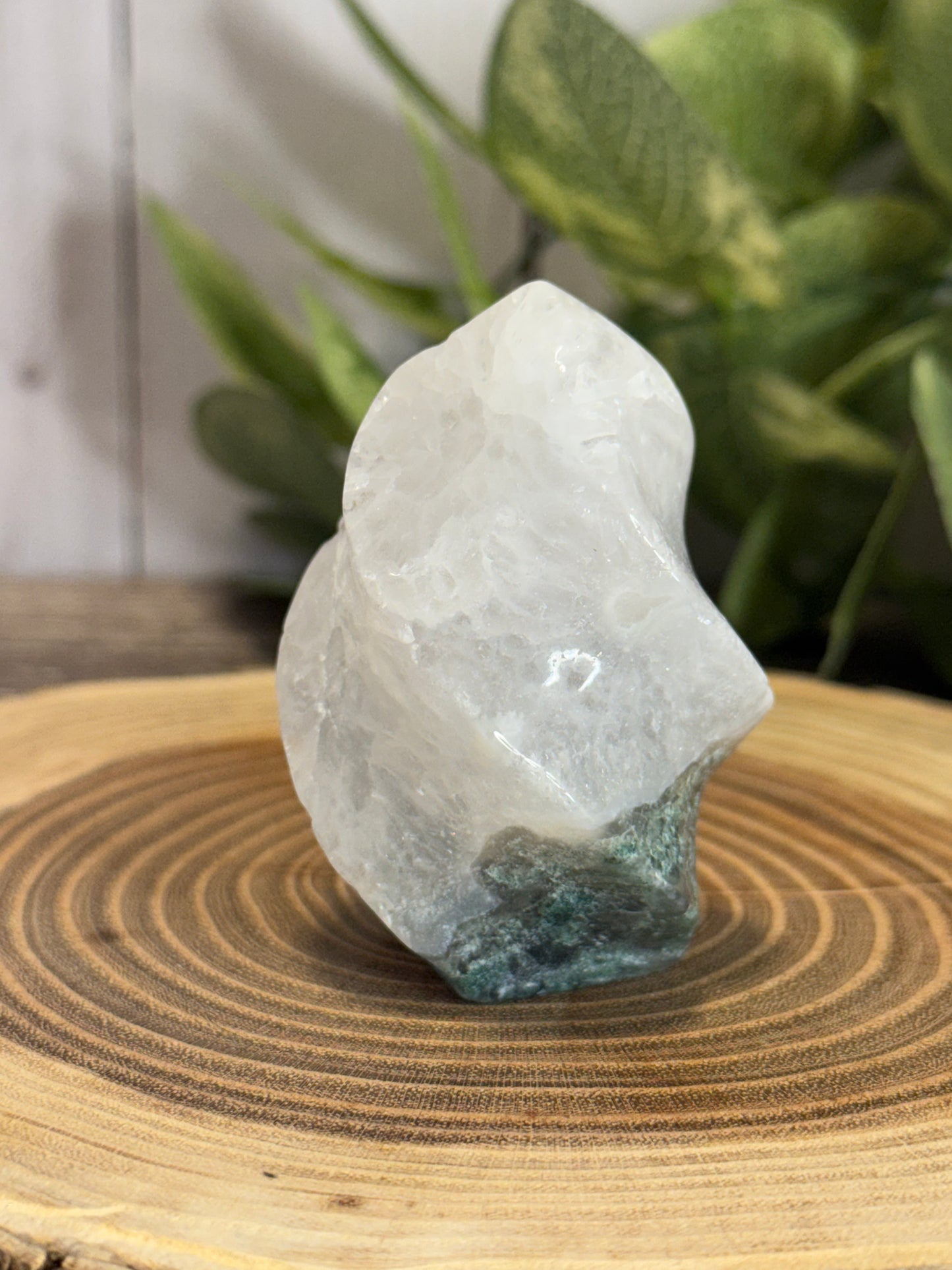 Moss Agate Smaller Flames