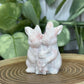 Rabbit Family Carvings