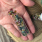 Watermelon Tourmaline Crystal Chip Bottle