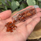 Red Jasper Crystal Chip Bottle