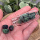 Ruby and Zoisite Crystal Chip Bottle