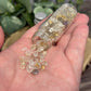 Golden Rutile Crystal Chip Bottle