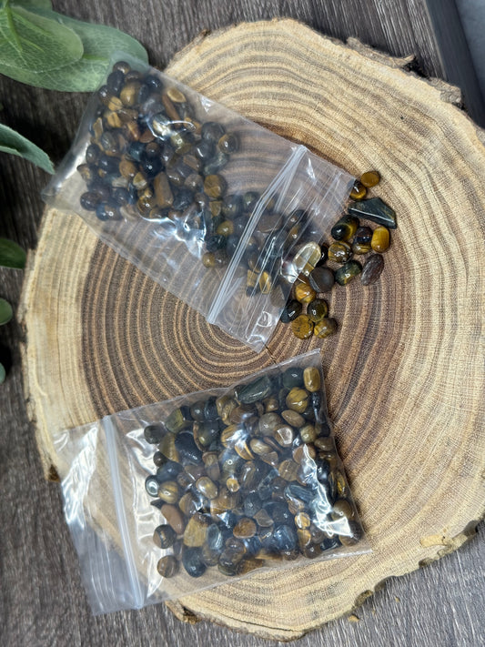 Tigers Eye (small) Crystal Chip Bag