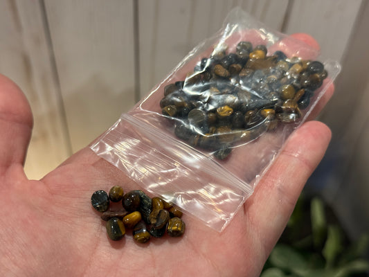 Tigers Eye (small) Crystal Chip Bag