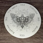 Pendulum Board - Deadhead Moth- double sided