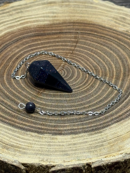 Pendulum Tapered Style -  Blue Goldstone