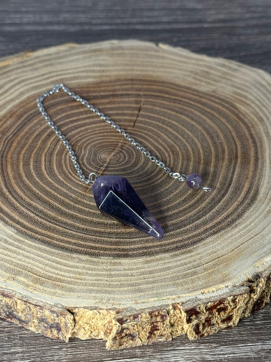 Pendulum Tapered Style - Amethyst