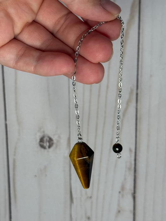 Pendulum Tapered Style - Tiger's Eye