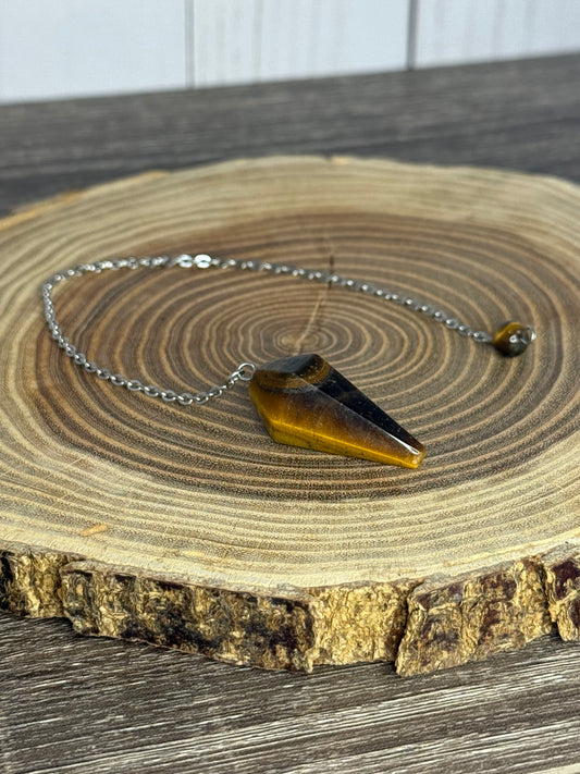 Pendulum Tapered Style - Tiger's Eye