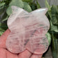 Gua Sha - Rose Quartz Heart, Butterfly, Cloud