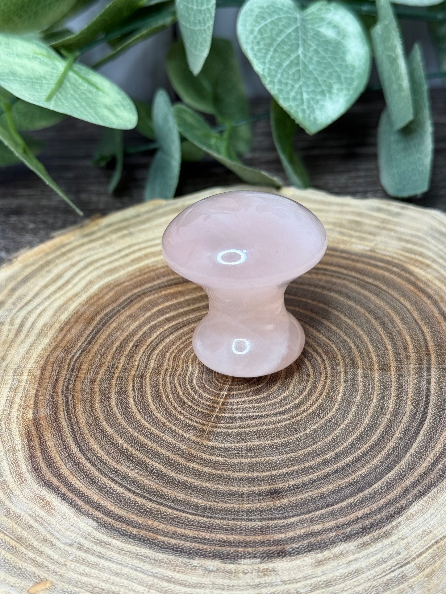 Rose Quartz Facial Massage Tool