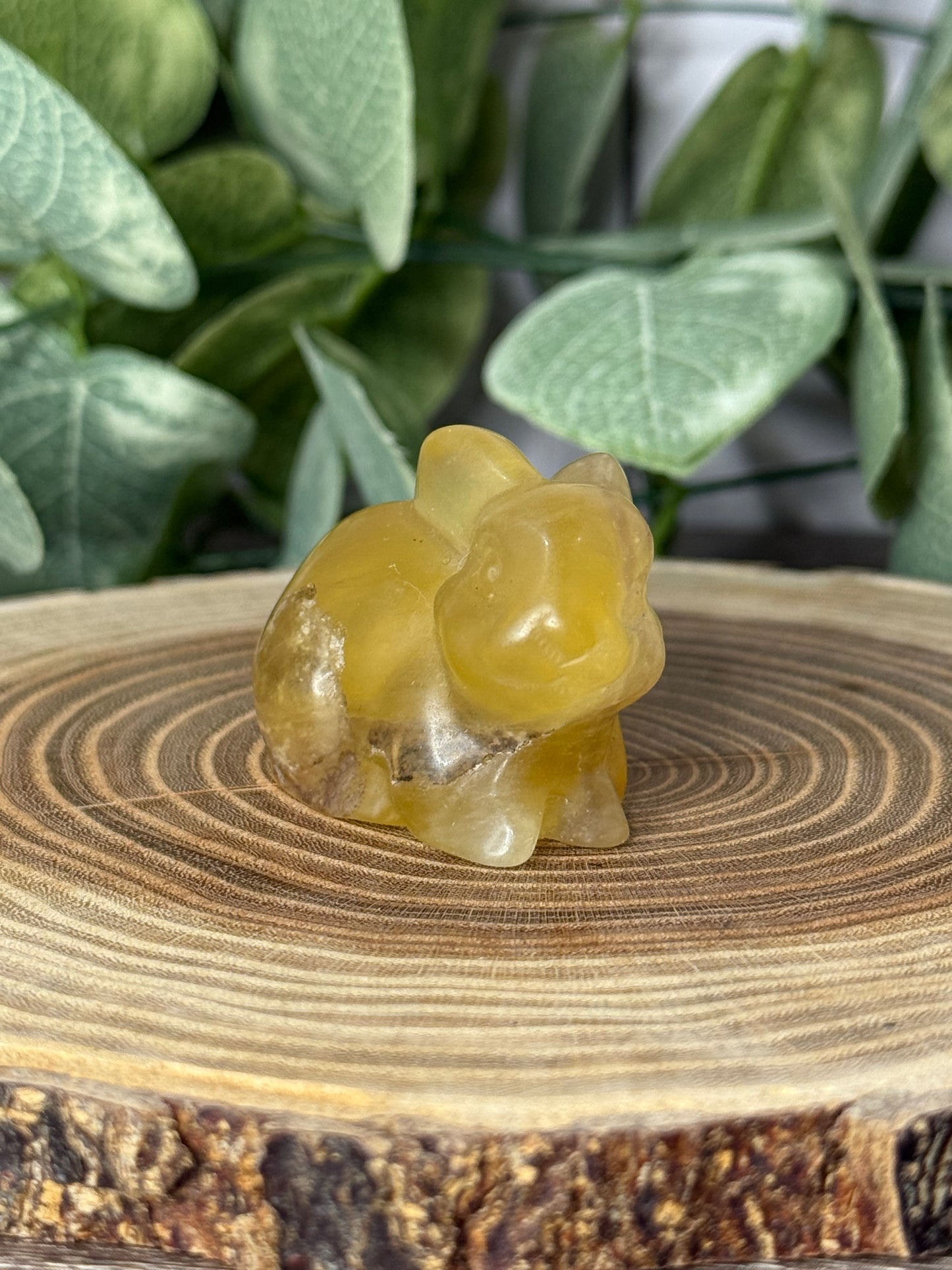 Fluorite Rabbit Carvings