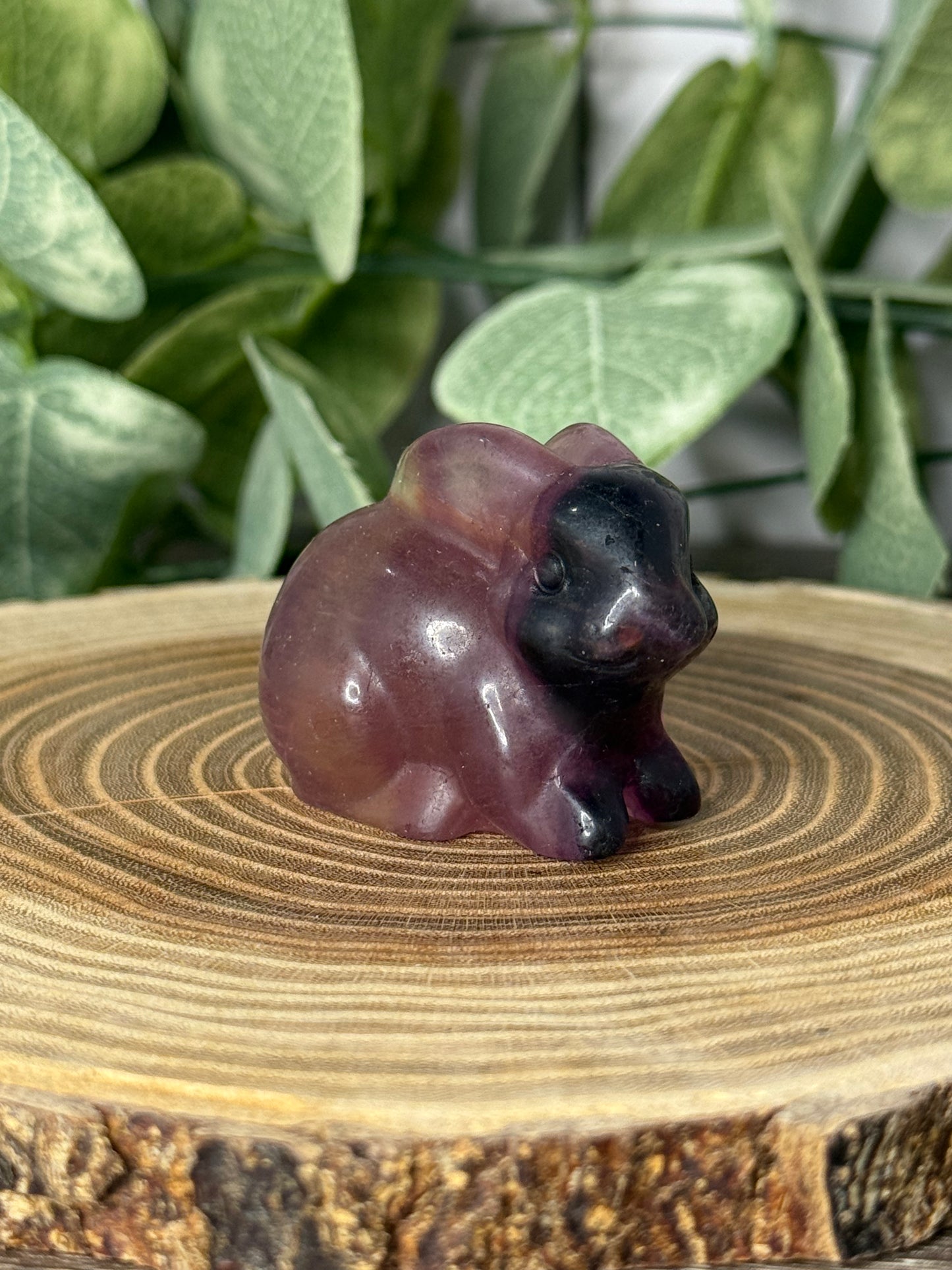 Fluorite Rabbit Carvings
