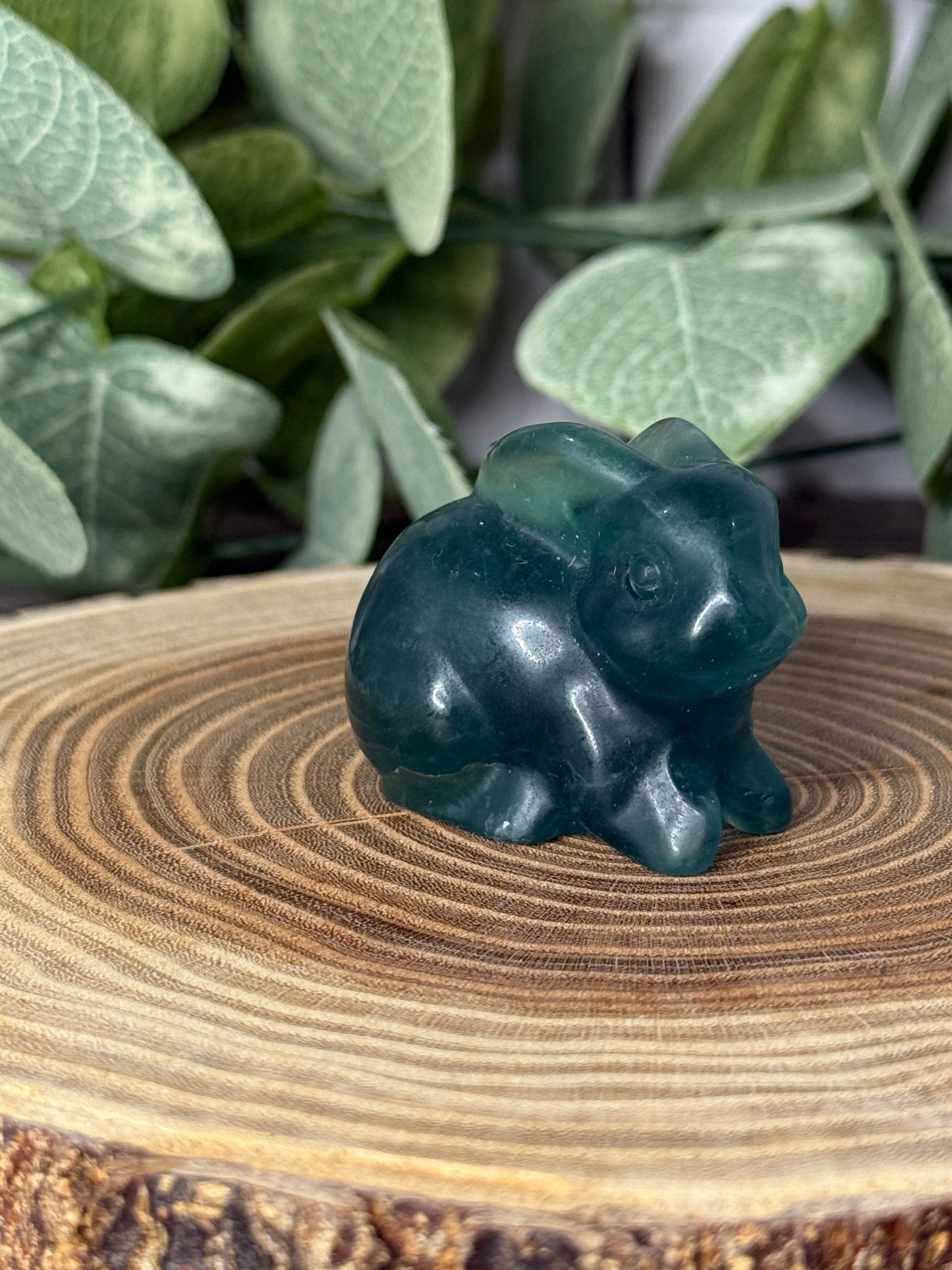 Fluorite Rabbit Carvings