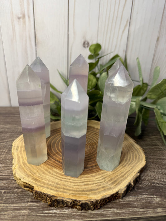 Lavender Fluorite Towers